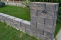 betonová imitace dřeva - plotová tvárnice