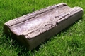 betonová imitace dřeva - žlab
