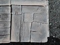 betonová imitace dřeva - selská dlažba