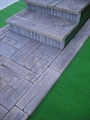 betonová imitace dřeva - selská dlažba